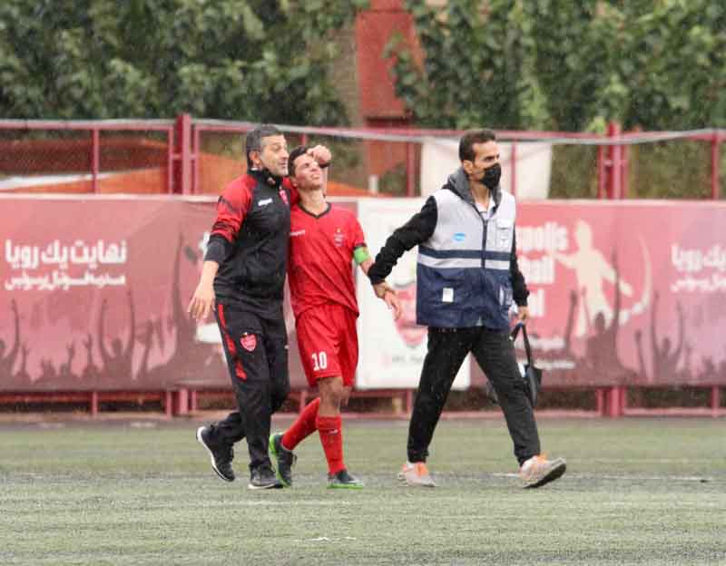 گزارش تصویری دیدار نوجوانان پرسپولیس - نوجوانان سایپا - 14 آبان 1400